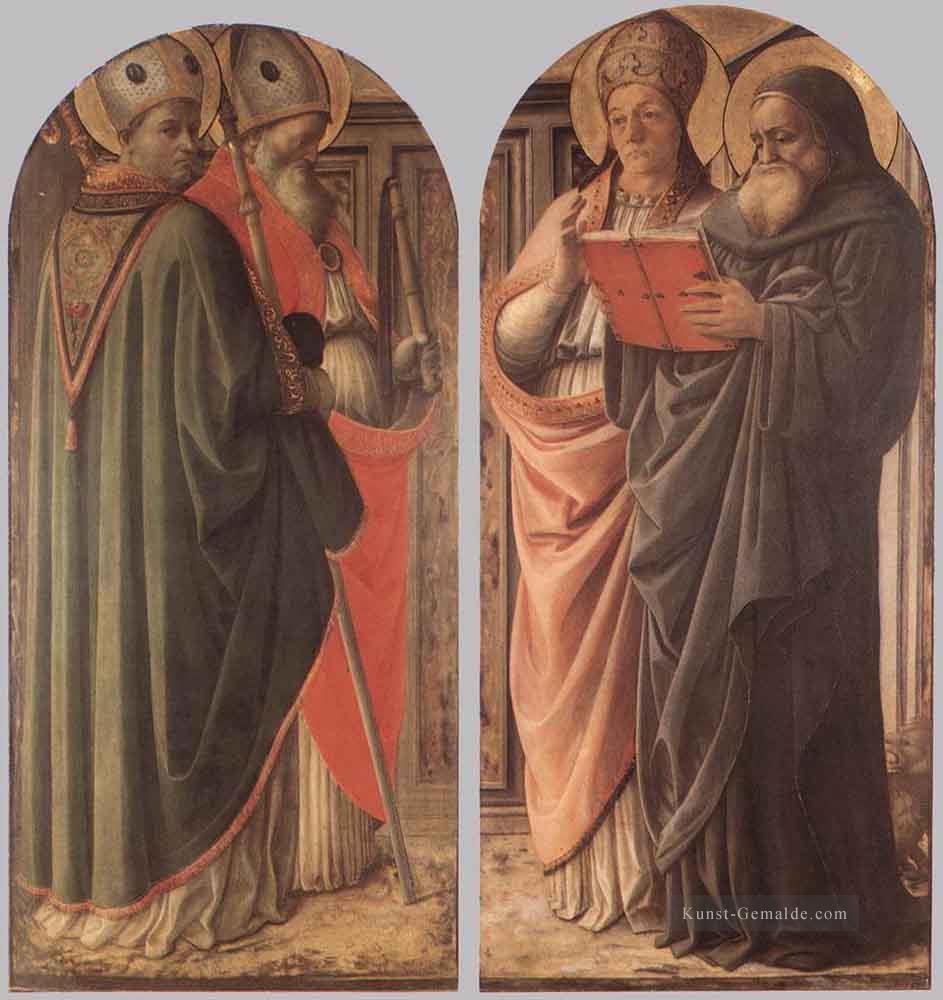Die Ärzte der Kirche Renaissance Filippo Lippi Ölgemälde